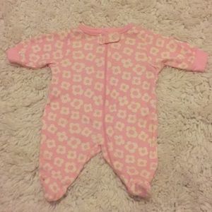 White and pink pajamas